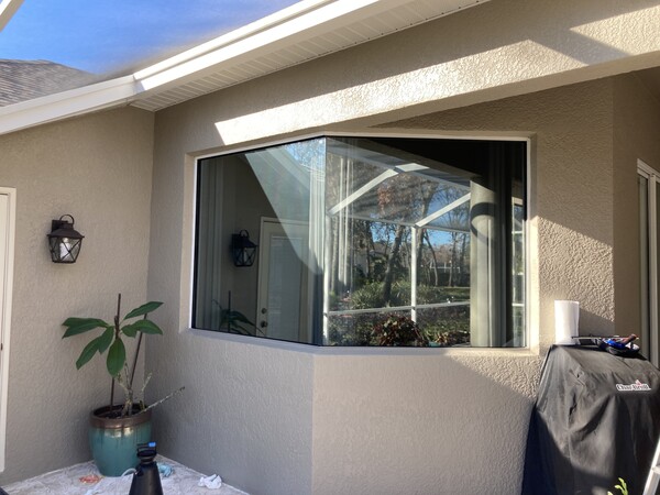 Home Window Tinting in Spring Hill, FL
Bay Window - Stainless Steel / Non-Dyed Film (1)